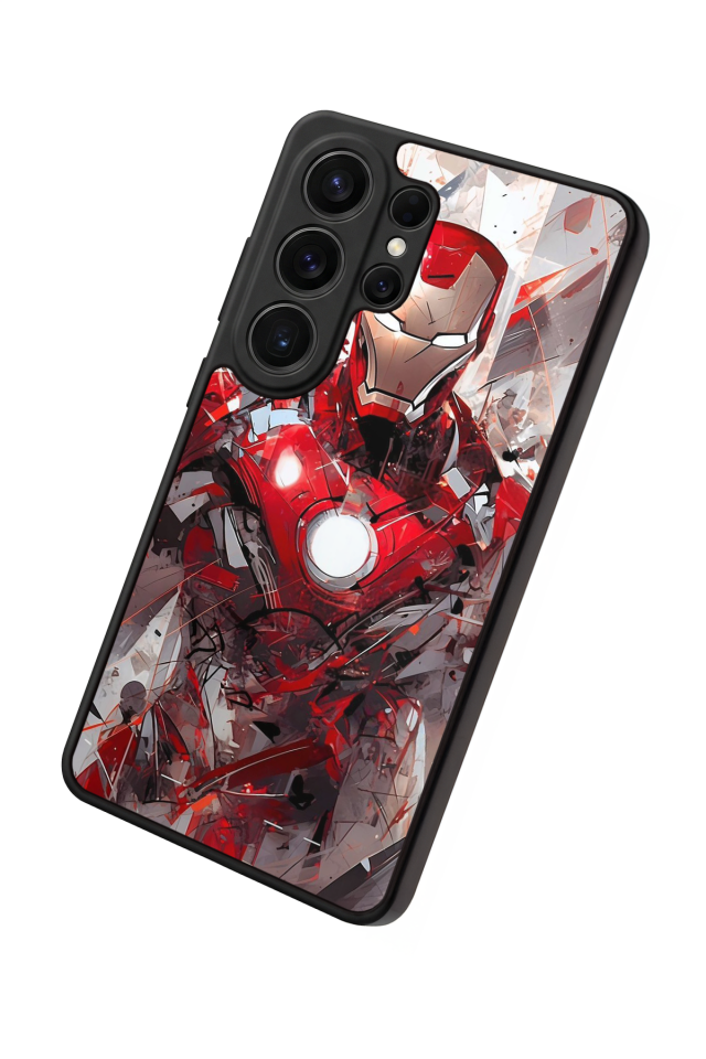 Samsung Galaxy S26 Ultra Uyumlu Iron Man ( Demir Adam ) Tasarımlı Glossy Premium Kılıf