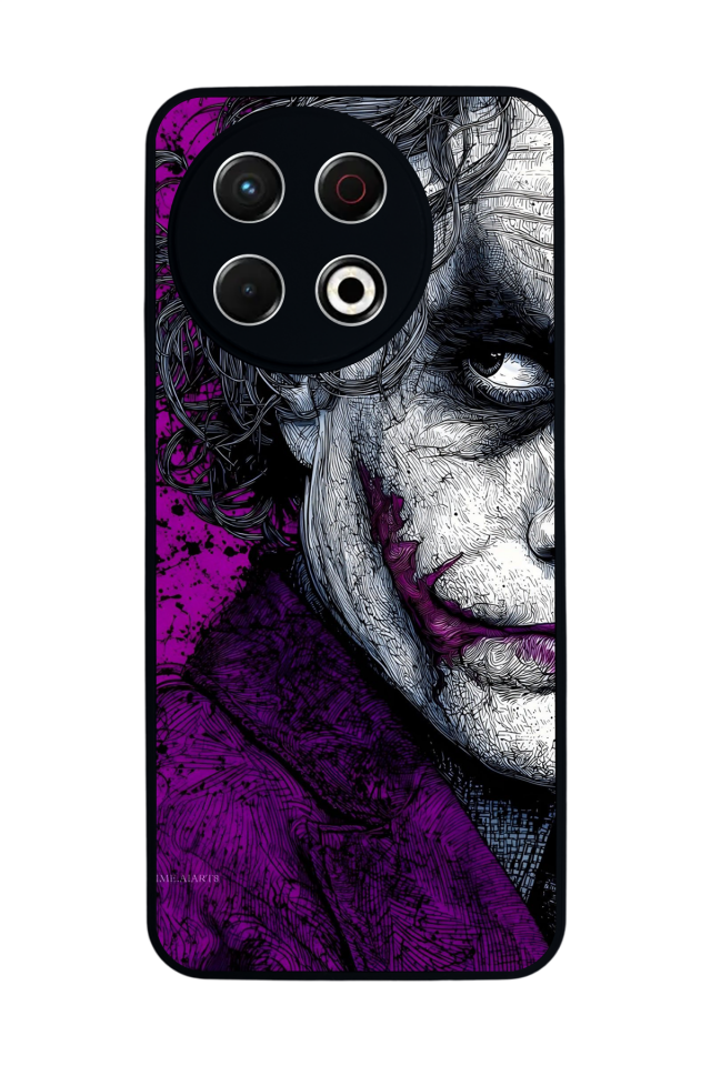 Tecno Spark 30 Pro Uyumlu Joker Tasarımlı Glossy Premium Kılıf