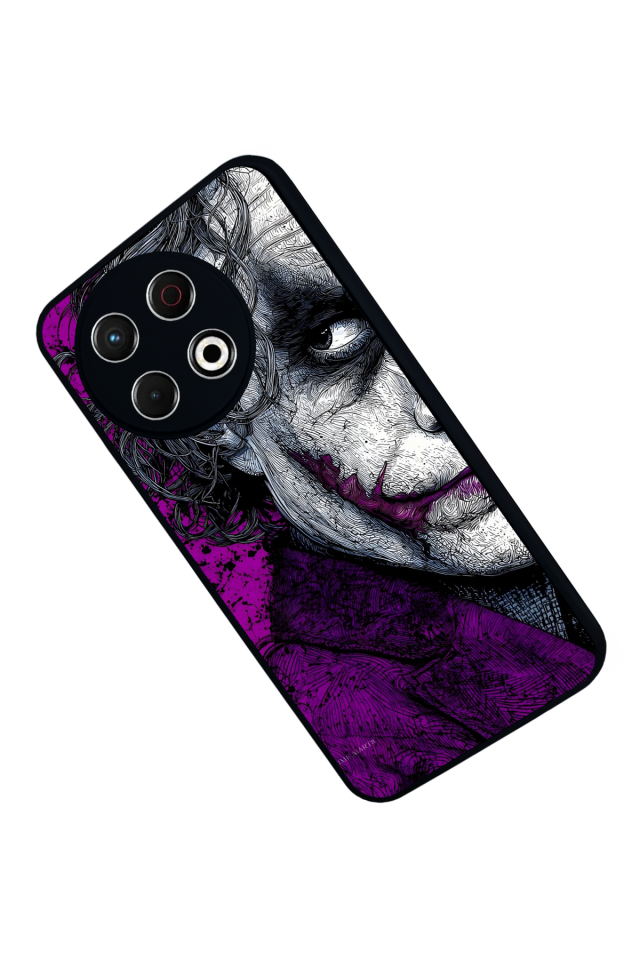 Tecno Spark 30 Pro Uyumlu Joker Tasarımlı Glossy Premium Kılıf
