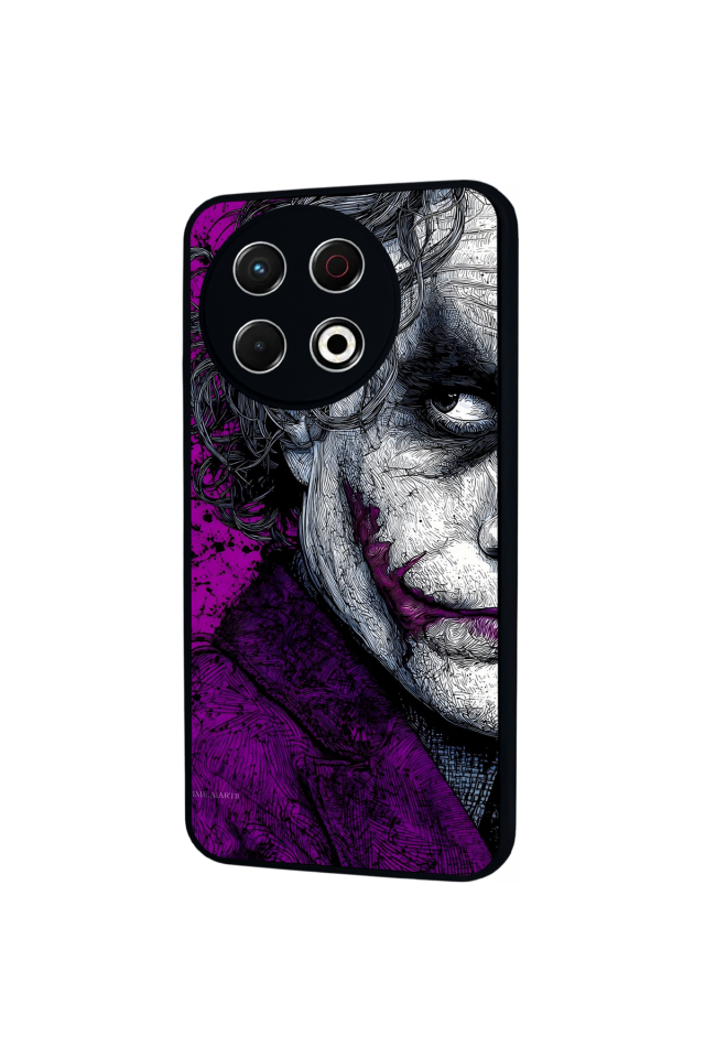 Tecno Spark 30 Pro Uyumlu Joker Tasarımlı Glossy Premium Kılıf