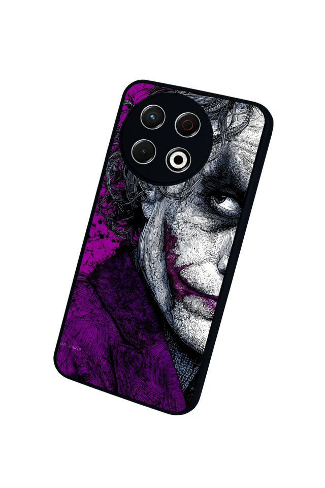Tecno Spark 30 Pro Uyumlu Joker Tasarımlı Glossy Premium Kılıf