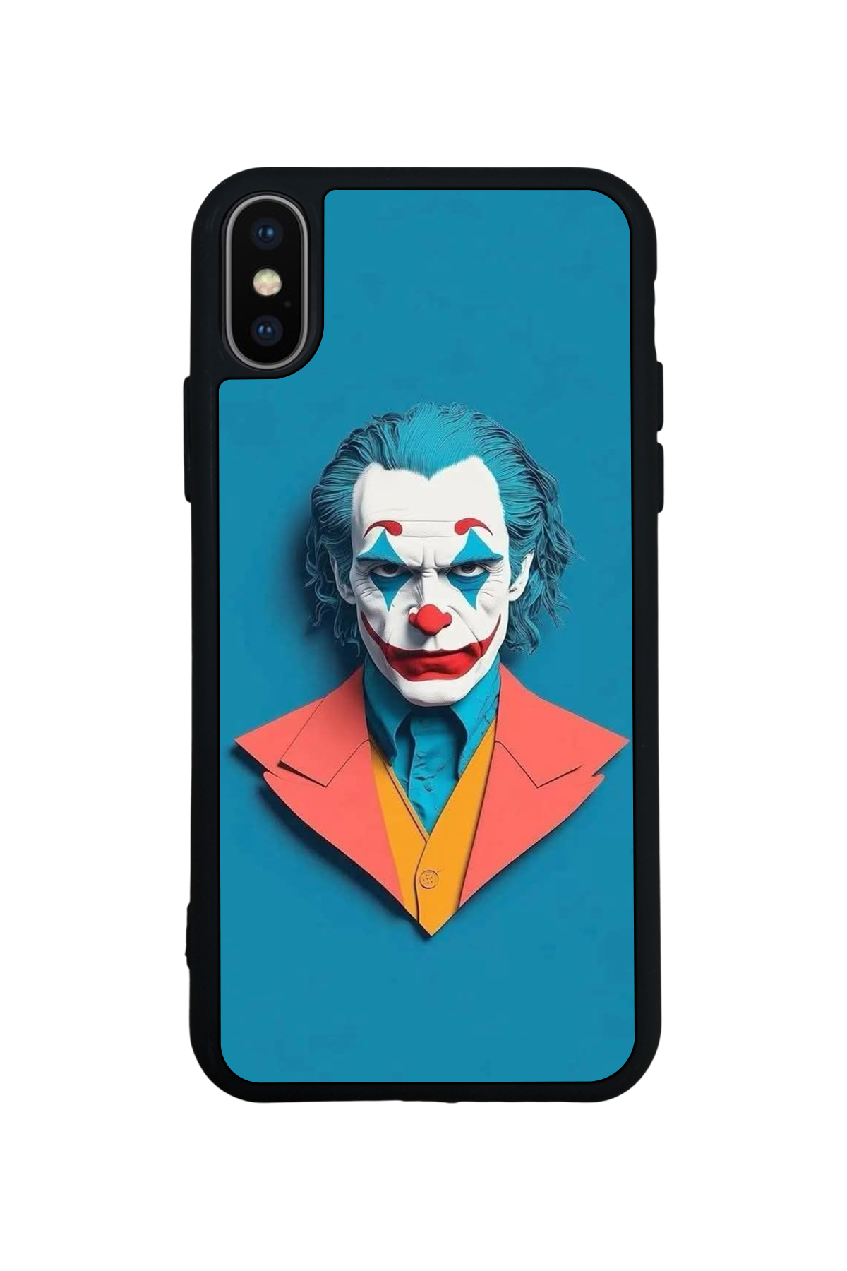 iPhone X/ XS Uyumlu Joker Tasarımlı Glossy Premium Kılıf
