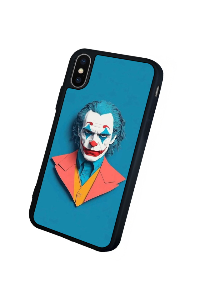 iPhone X/ XS Uyumlu Joker Tasarımlı Glossy Premium Kılıf
