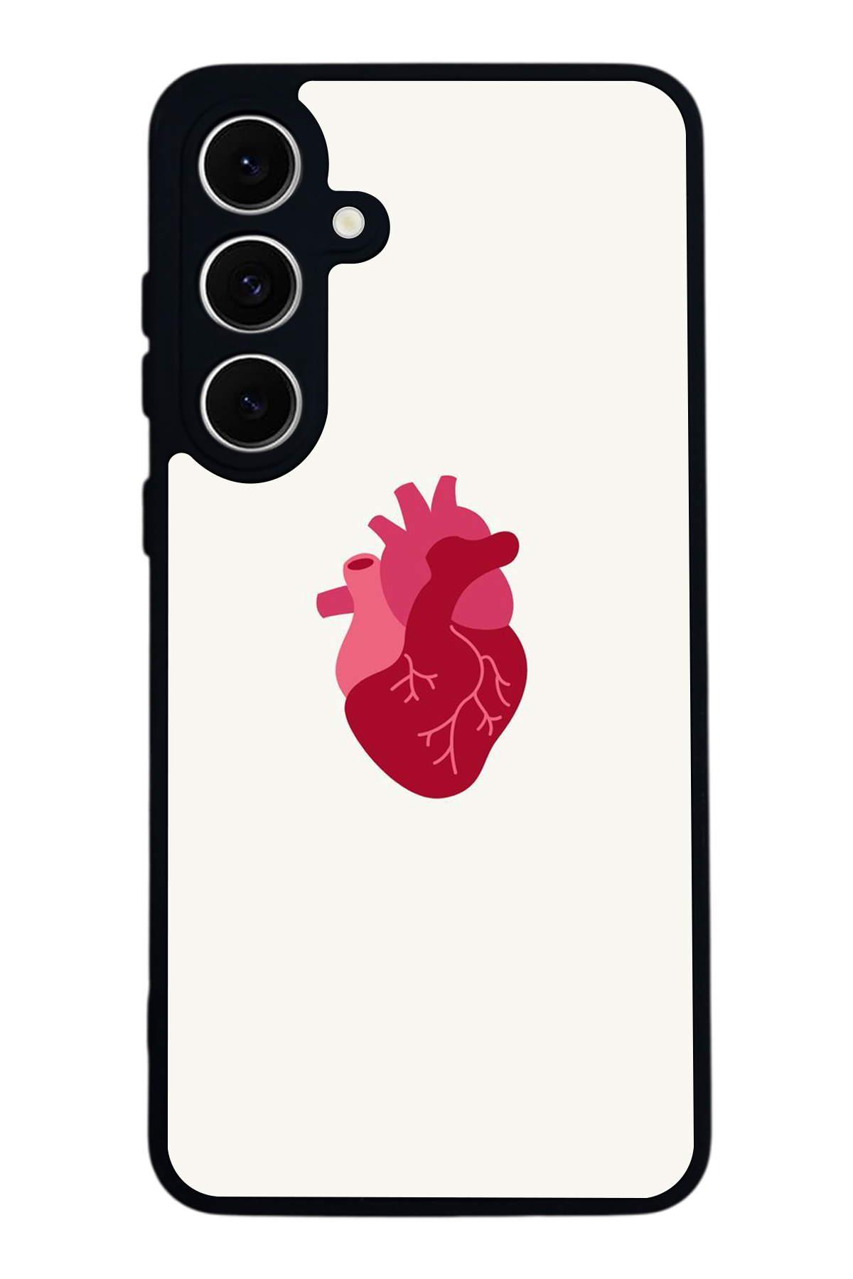 Samsung Galaxy S24 FE Uyumlu Kalp Love Tasarımlı Glossy Premium Kılıf