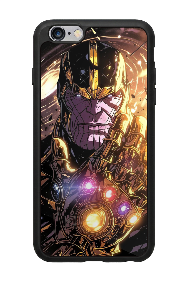 iPhone 6s Plus Uyumlu Thanos Tasarımlı Glossy Premium Kılıf