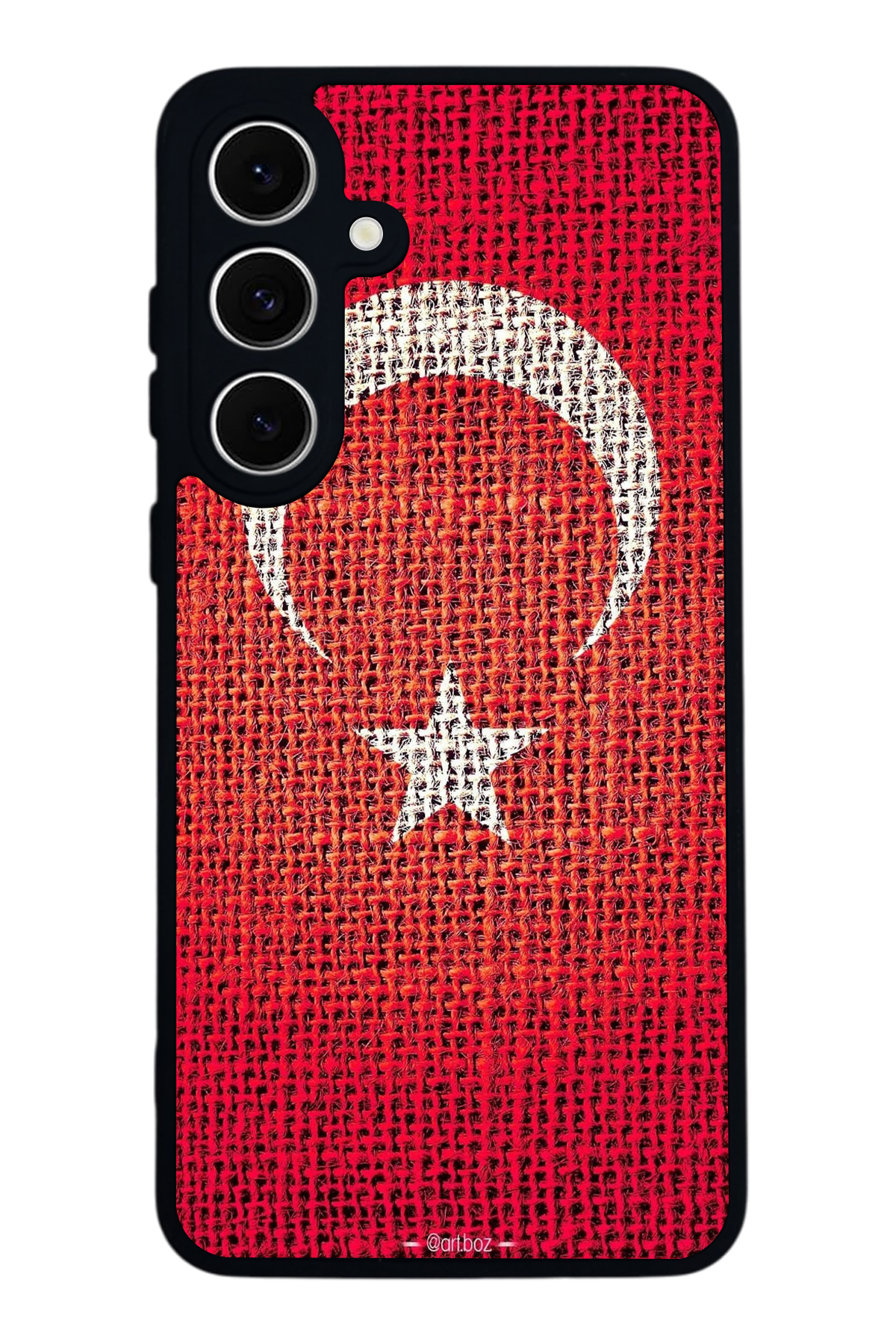Samsung Galaxy A16 Uyumlu Türk Bayragi Tasarımlı Glossy Premium Kılıf