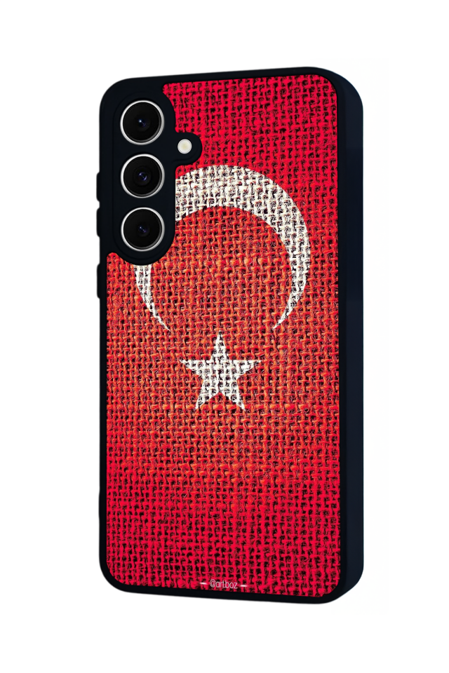 Samsung Galaxy A16 Uyumlu Türk Bayragi Tasarımlı Glossy Premium Kılıf