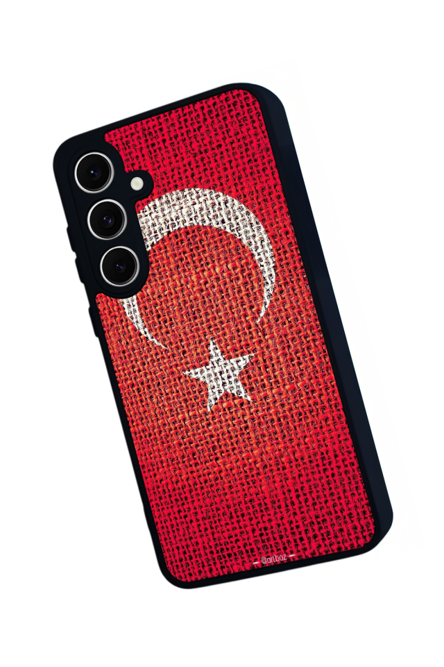 Samsung Galaxy A16 Uyumlu Türk Bayragi Tasarımlı Glossy Premium Kılıf