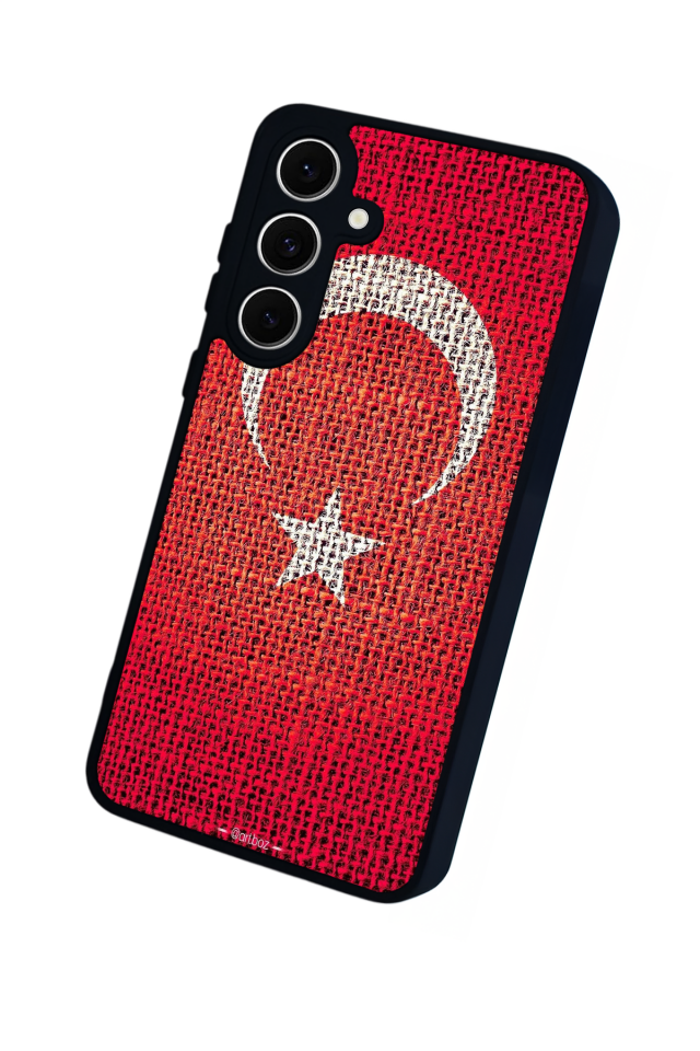Samsung Galaxy A16 Uyumlu Türk Bayragi Tasarımlı Glossy Premium Kılıf