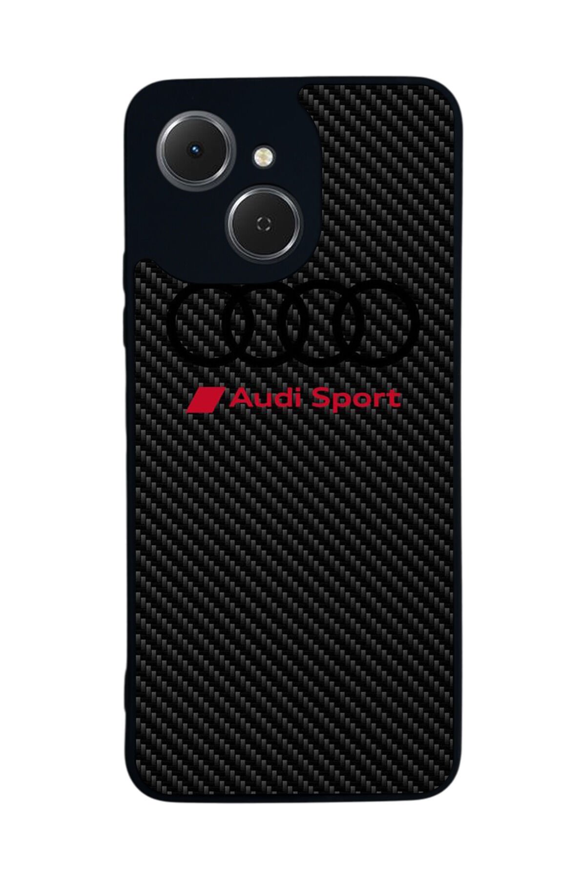 Tecno Spark 40C Uyumlu Audi Tasarımlı Glossy Premium Kılıf