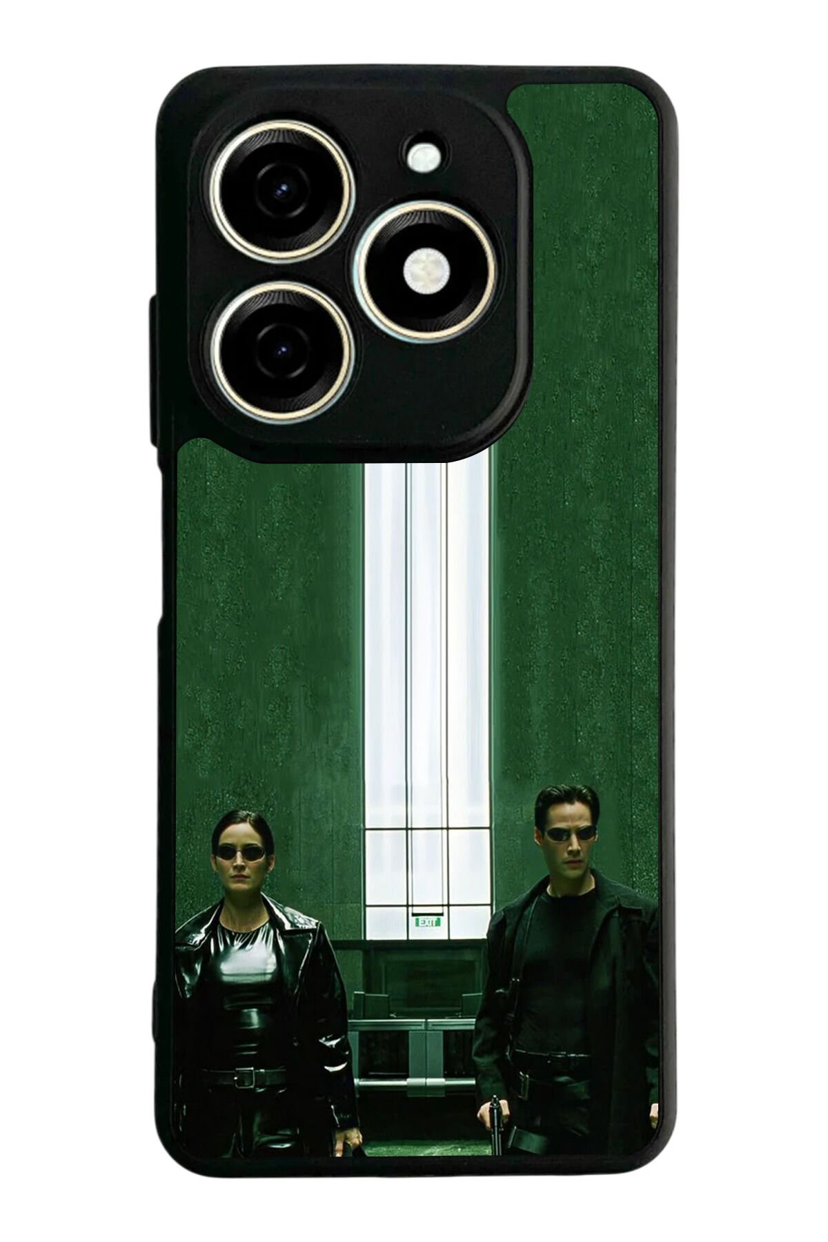 Tecno Spark 20/20C Uyumlu MatriTecno Tecno Spark 20/20C Tasarımlı Glossy Premium Kılıf