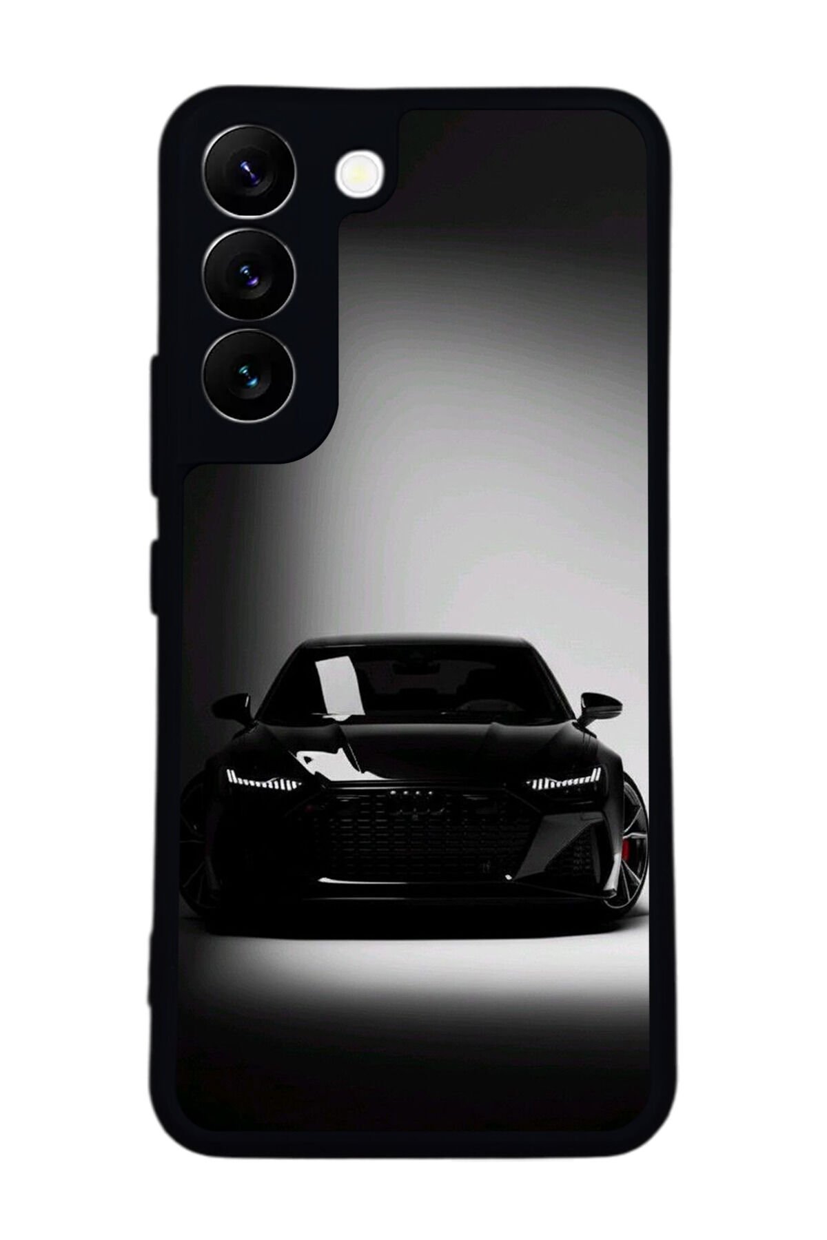 Samsung Galaxy S22 Uyumlu Audi Tasarımlı Glossy Premium Kılıf