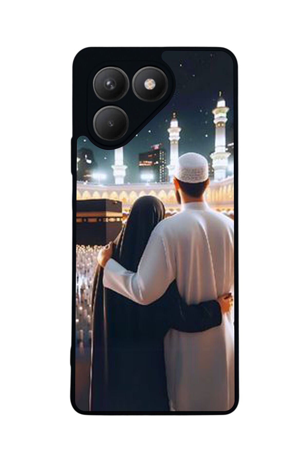 Tecno Pova 7 Mat Uyumlu Siyah Kılıf – Yumuşak Silikon, Koruyucu, Şok Emici Kapak