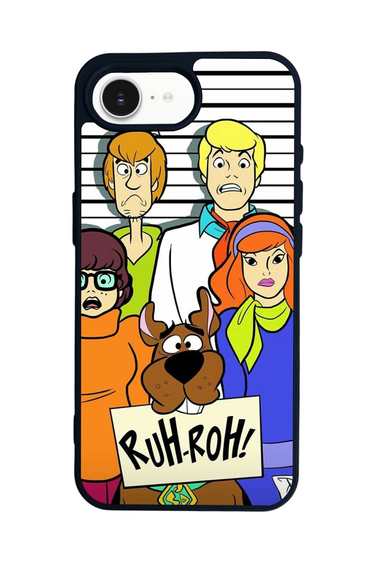 iPhone 16E Uyumlu Scooby Doo Tasarımlı Glossy Premium Kılıf