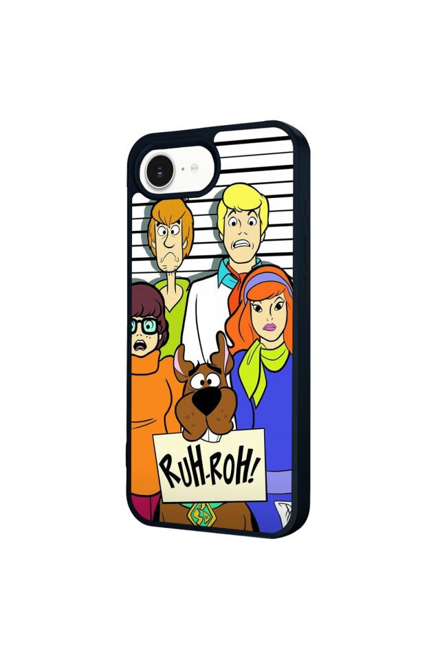 iPhone 16E Uyumlu Scooby Doo Tasarımlı Glossy Premium Kılıf