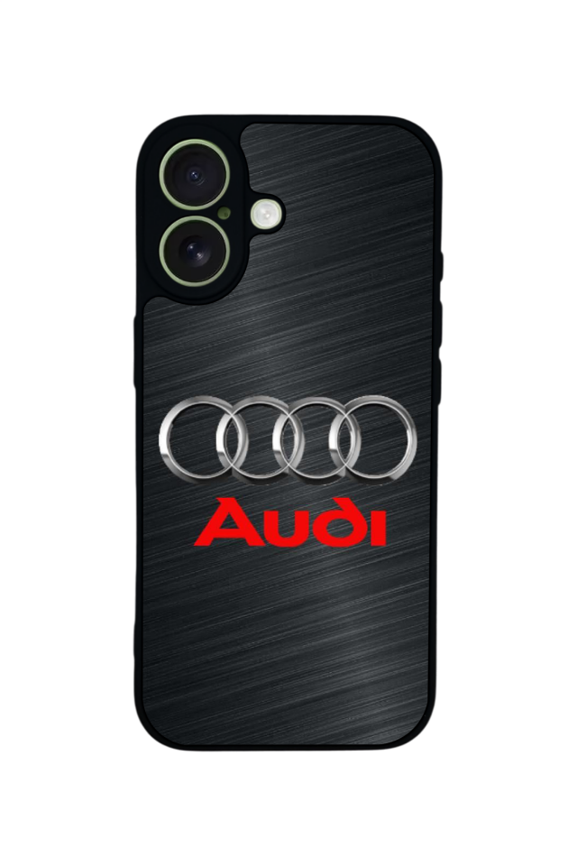 iPhone 17 Uyumlu Audi Tasarımlı Glossy Premium Kılıf