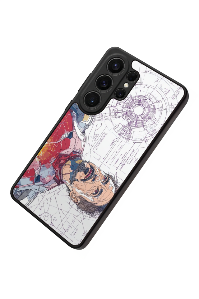 Samsung Galaxy S26 Ultra Uyumlu Iron Man ( Demir Adam ) Tasarımlı Glossy Premium Kılıf