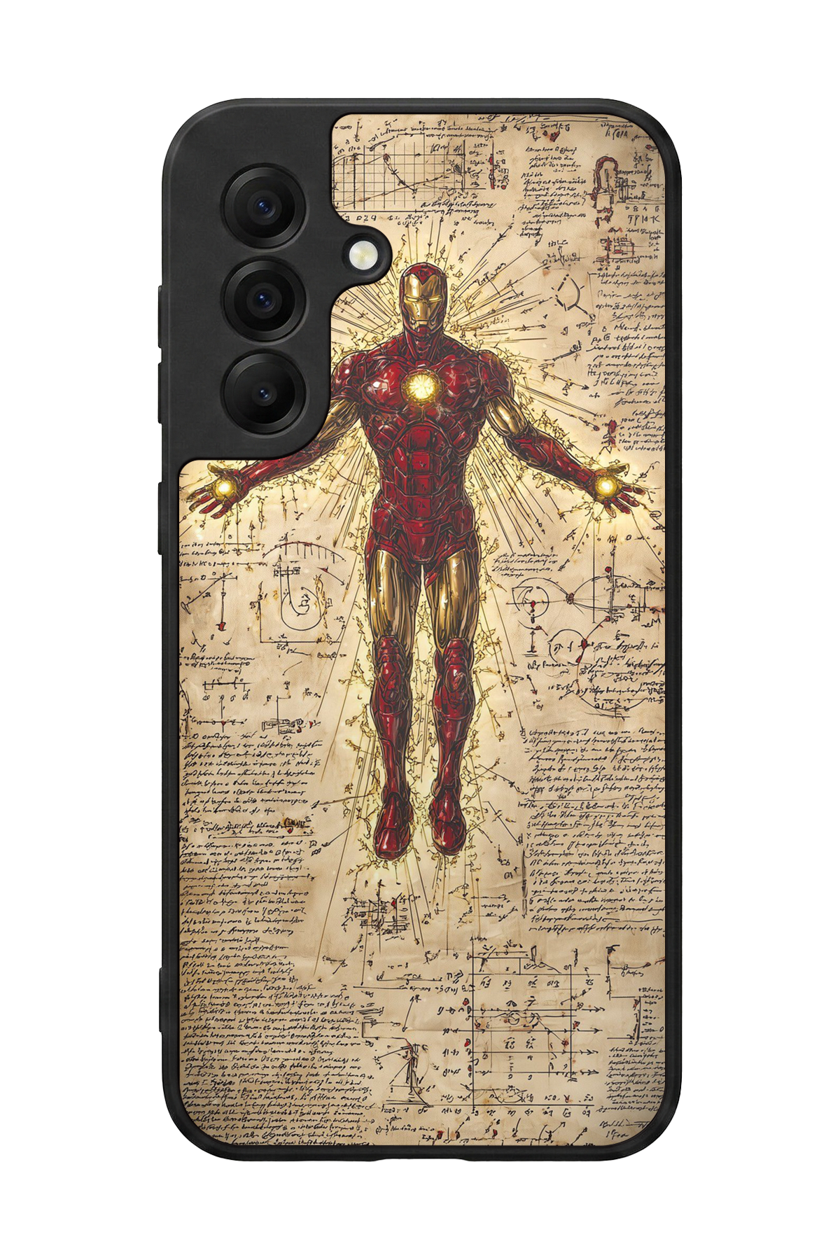 Samsung Galaxy A17 Uyumlu  Iron Man ( Demir Adam ) Tasarımlı Glossy Premium Kılıf