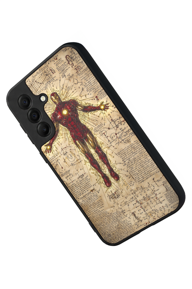 Samsung Galaxy A17 Uyumlu  Iron Man ( Demir Adam ) Tasarımlı Glossy Premium Kılıf
