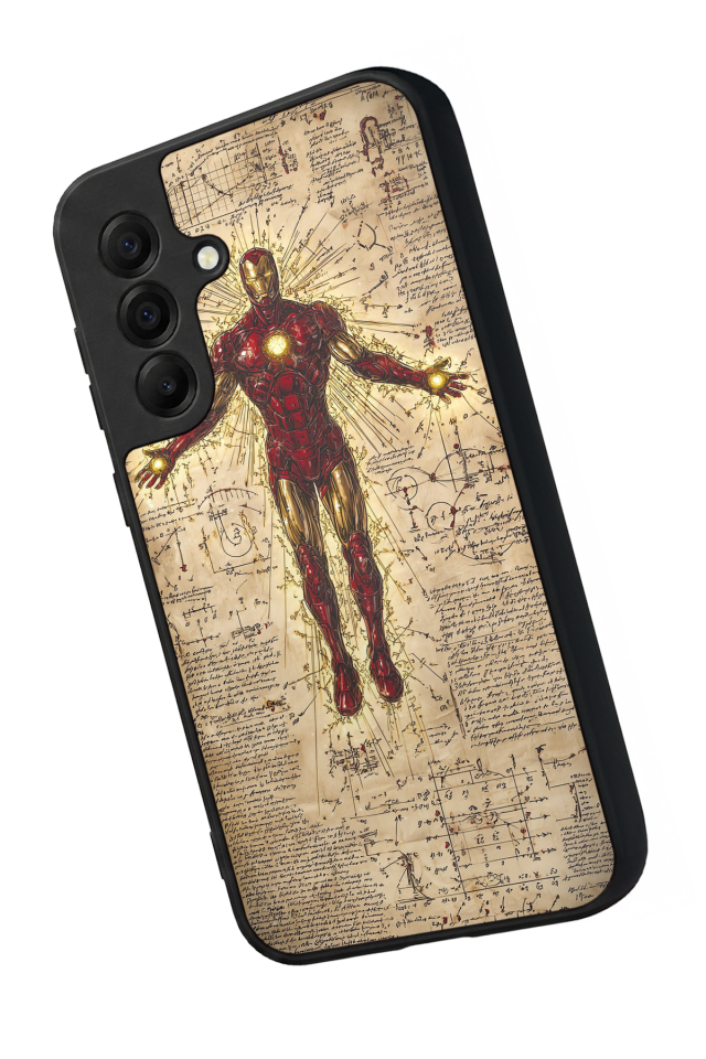 Samsung Galaxy A17 Uyumlu  Iron Man ( Demir Adam ) Tasarımlı Glossy Premium Kılıf