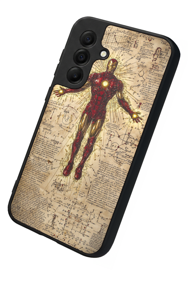 Samsung Galaxy A17 Uyumlu  Iron Man ( Demir Adam ) Tasarımlı Glossy Premium Kılıf