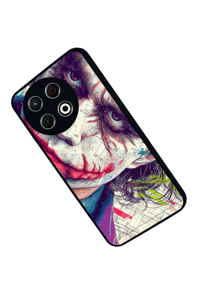 Tecno Spark 30 Pro Uyumlu Joker Tasarımlı Glossy Premium Kılıf