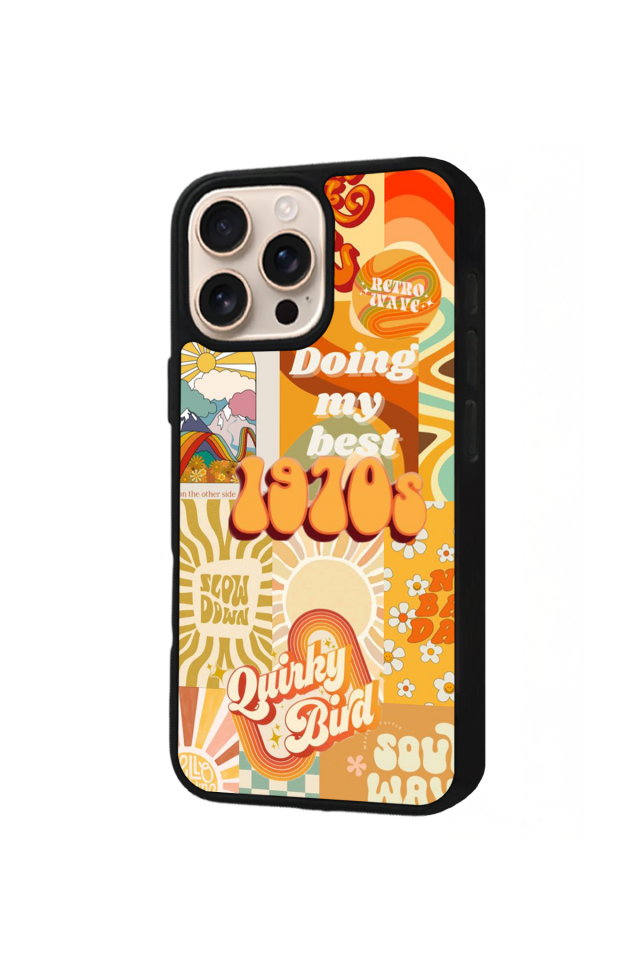 iPhone 15 Pro Max Uyumlu Poster Tasarımlı Glossy Premium Kılıf