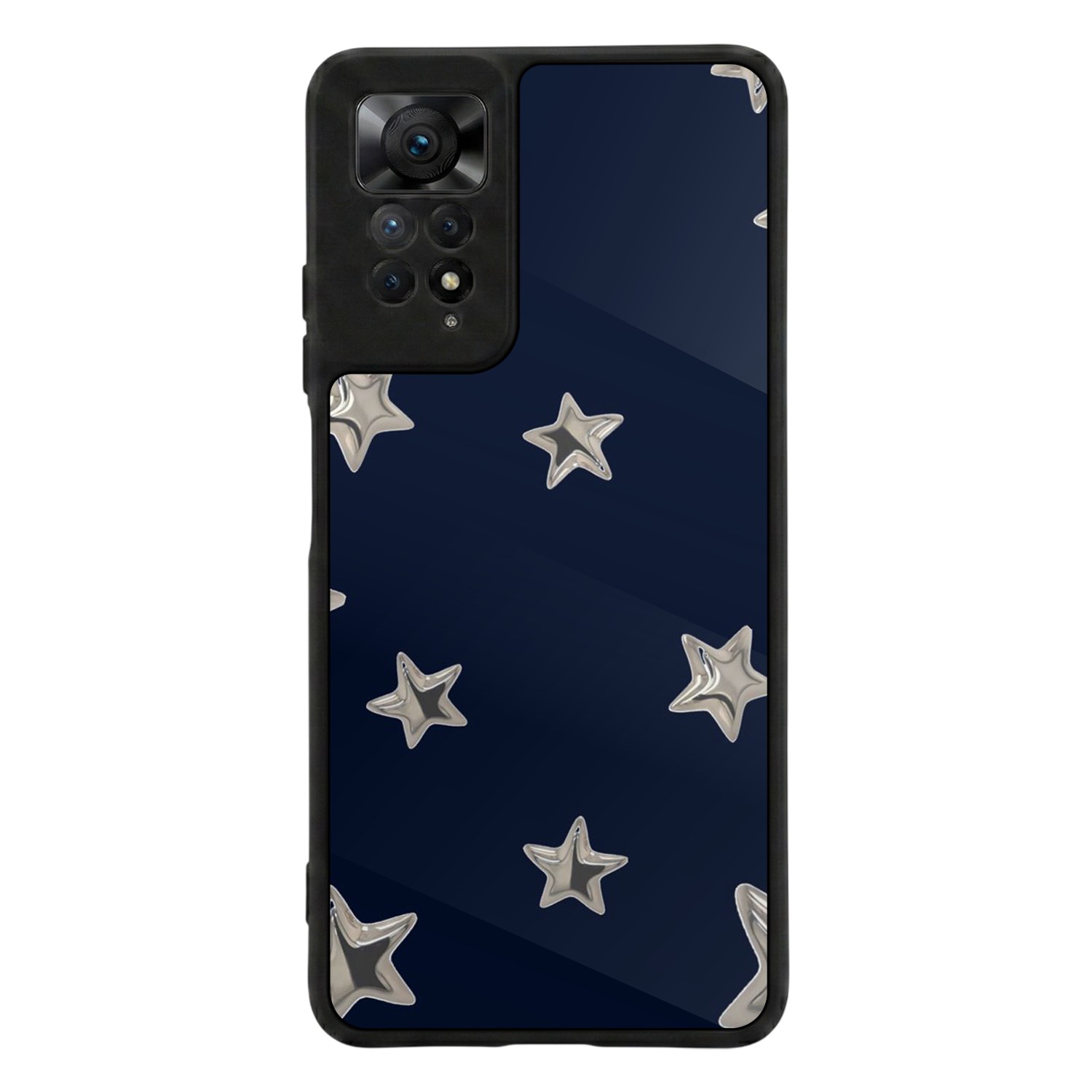 Xiaomi Redmi Note 12 Pro Uyumlu Retro Yildizlar Tasarımlı Glossy Premium Kılıf