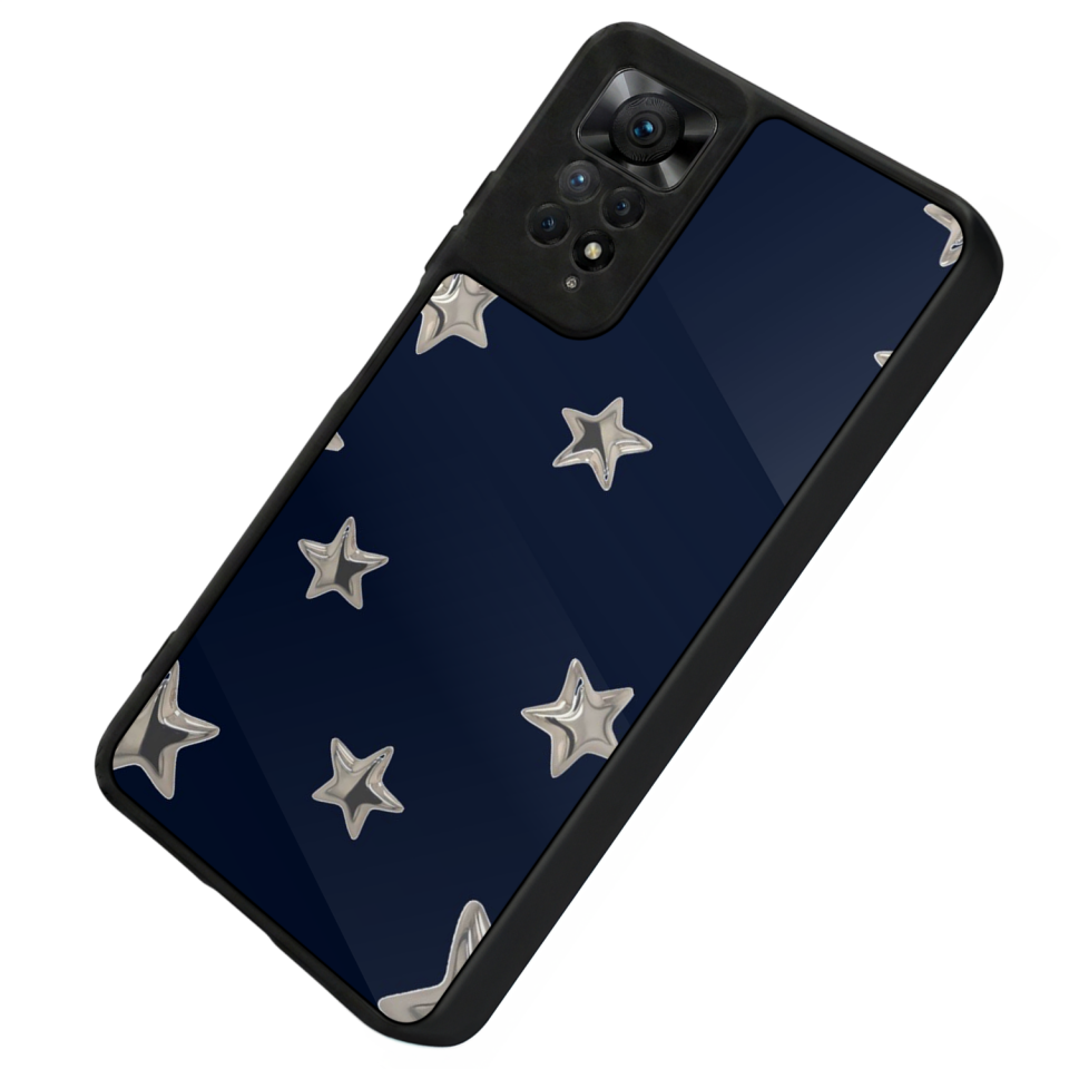 Xiaomi Redmi Note 12 Pro Uyumlu Retro Yildizlar Tasarımlı Glossy Premium Kılıf