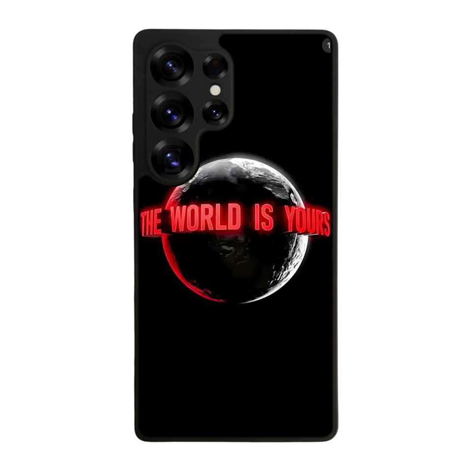 Samsung Galaxy S25 Ultra Uyumlu Scarface Tasarımlı Glossy Premium Kılıf