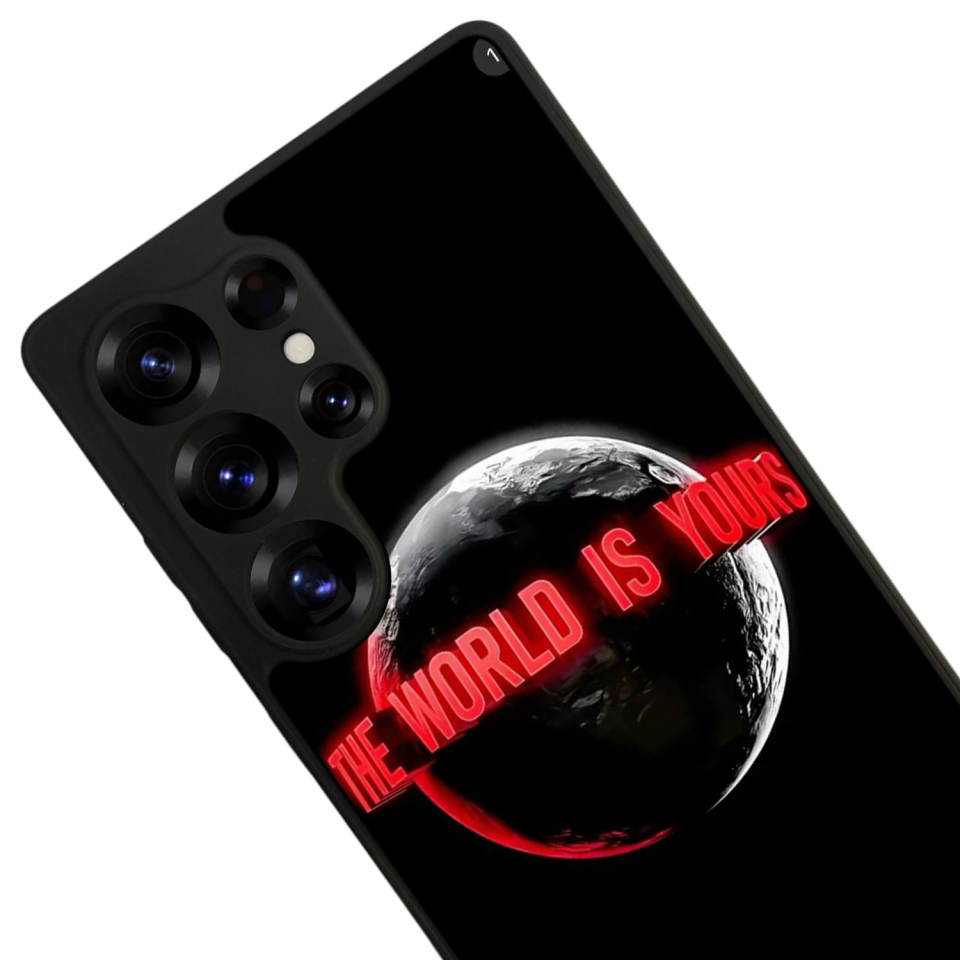 Samsung Galaxy S25 Ultra Uyumlu Scarface Tasarımlı Glossy Premium Kılıf