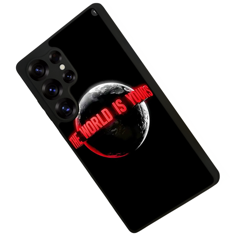 Samsung Galaxy S25 Ultra Uyumlu Scarface Tasarımlı Glossy Premium Kılıf