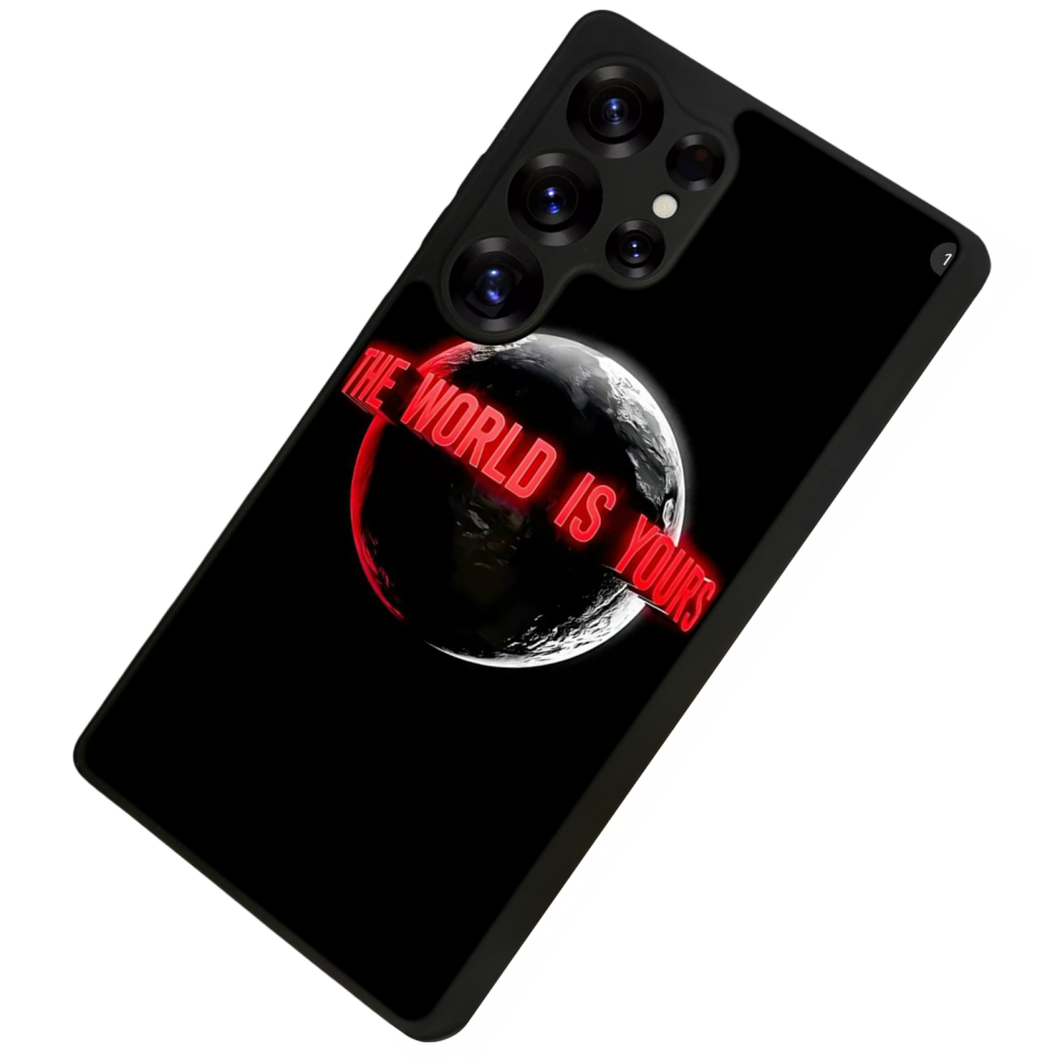 Samsung Galaxy S25 Ultra Uyumlu Scarface Tasarımlı Glossy Premium Kılıf