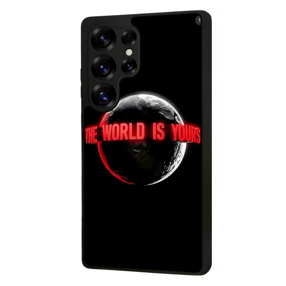 Samsung Galaxy S25 Ultra Uyumlu Scarface Tasarımlı Glossy Premium Kılıf
