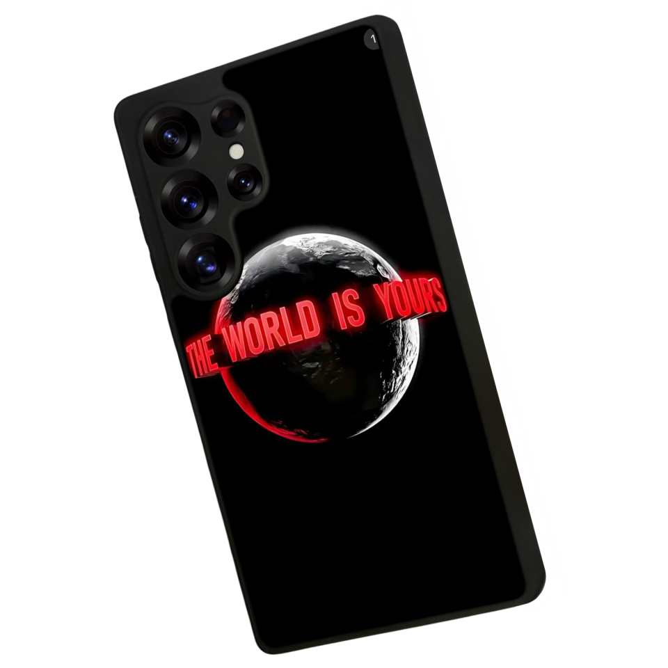 Samsung Galaxy S25 Ultra Uyumlu Scarface Tasarımlı Glossy Premium Kılıf