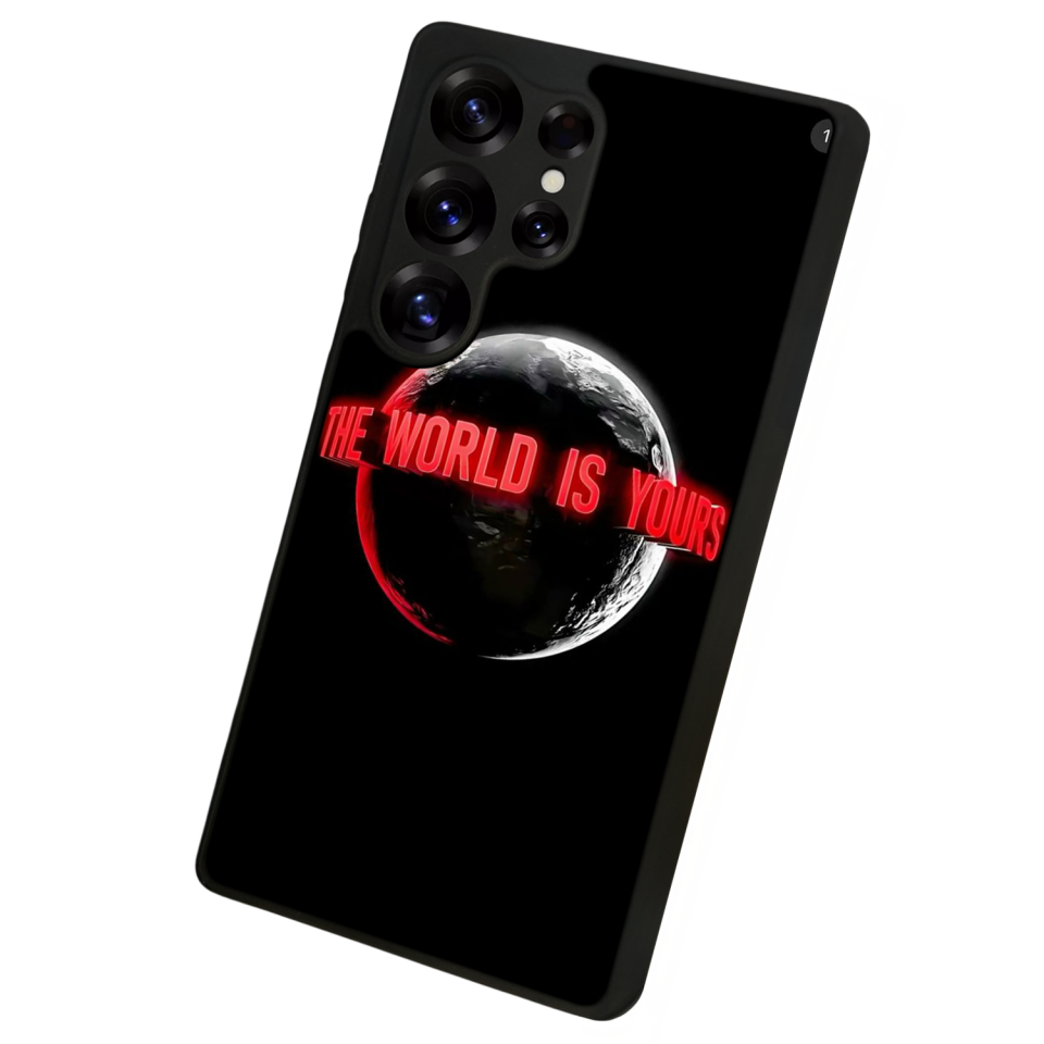 Samsung Galaxy S25 Ultra Uyumlu Scarface Tasarımlı Glossy Premium Kılıf