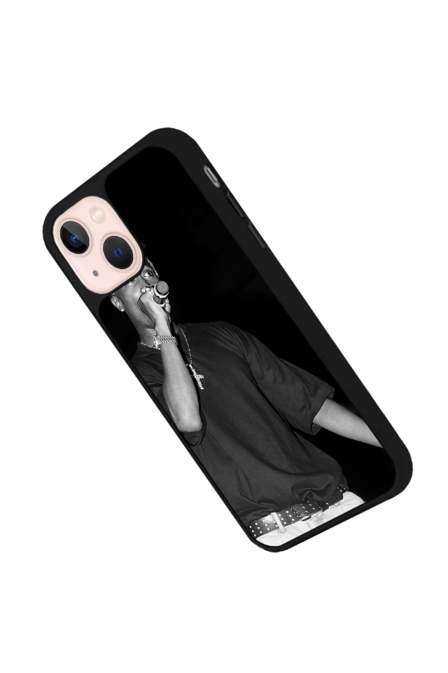 iPhone 15 Uyumlu Tupac Tasarımlı Glossy Premium Kılıf