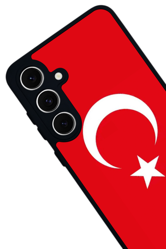 Samsung Galaxy A16 Uyumlu Türk Bayragi Tasarımlı Glossy Premium Kılıf