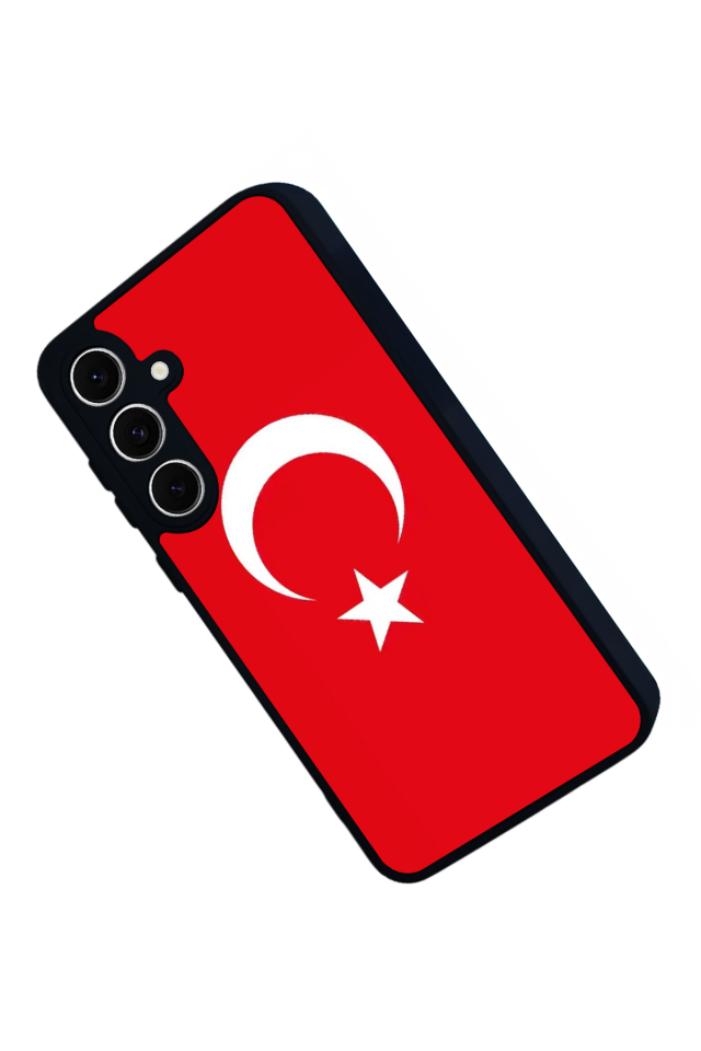 Samsung Galaxy A16 Uyumlu Türk Bayragi Tasarımlı Glossy Premium Kılıf