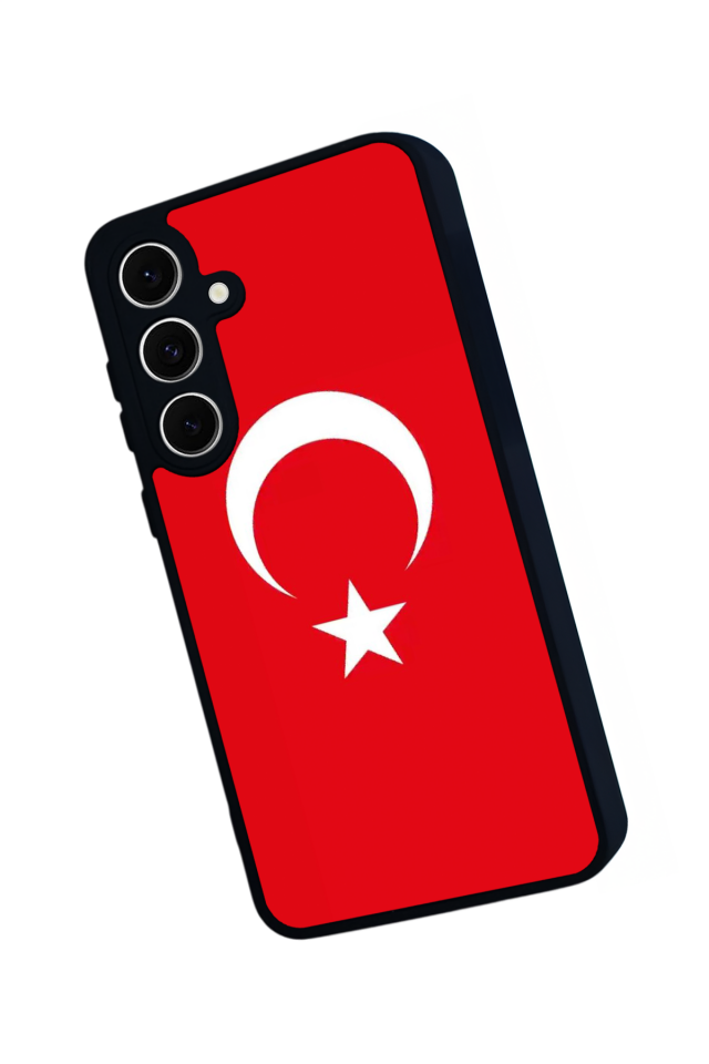 Samsung Galaxy A16 Uyumlu Türk Bayragi Tasarımlı Glossy Premium Kılıf