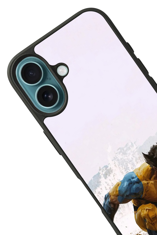 iPhone 16 Plus Uyumlu Wolverine Tasarımlı Glossy Premium Kılıf