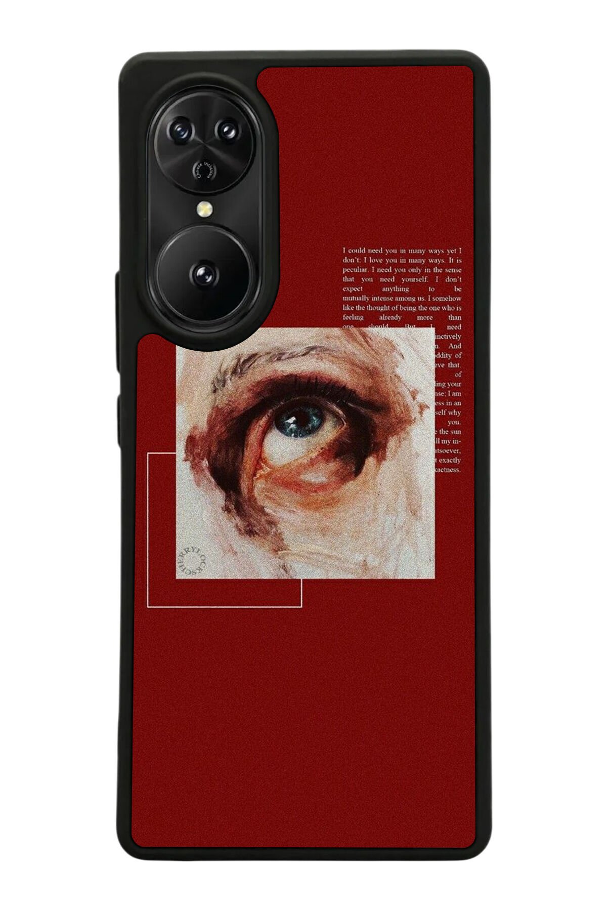 Reeder S19 Max Pro S EDGE Uyumlu Kirmizi Tasarımlı Glossy Premium Kılıf
