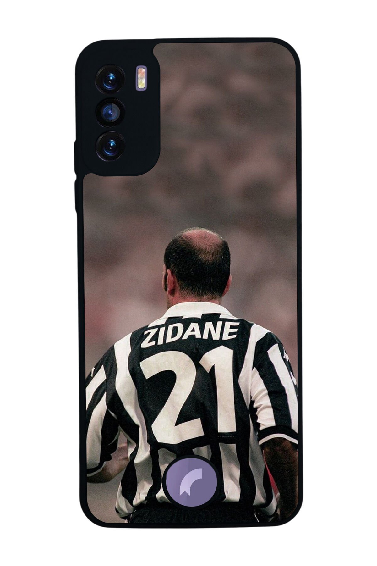 Reeder S19 Max Pro S Uyumlu Zidane Tasarımlı Glossy Premium Kılıf