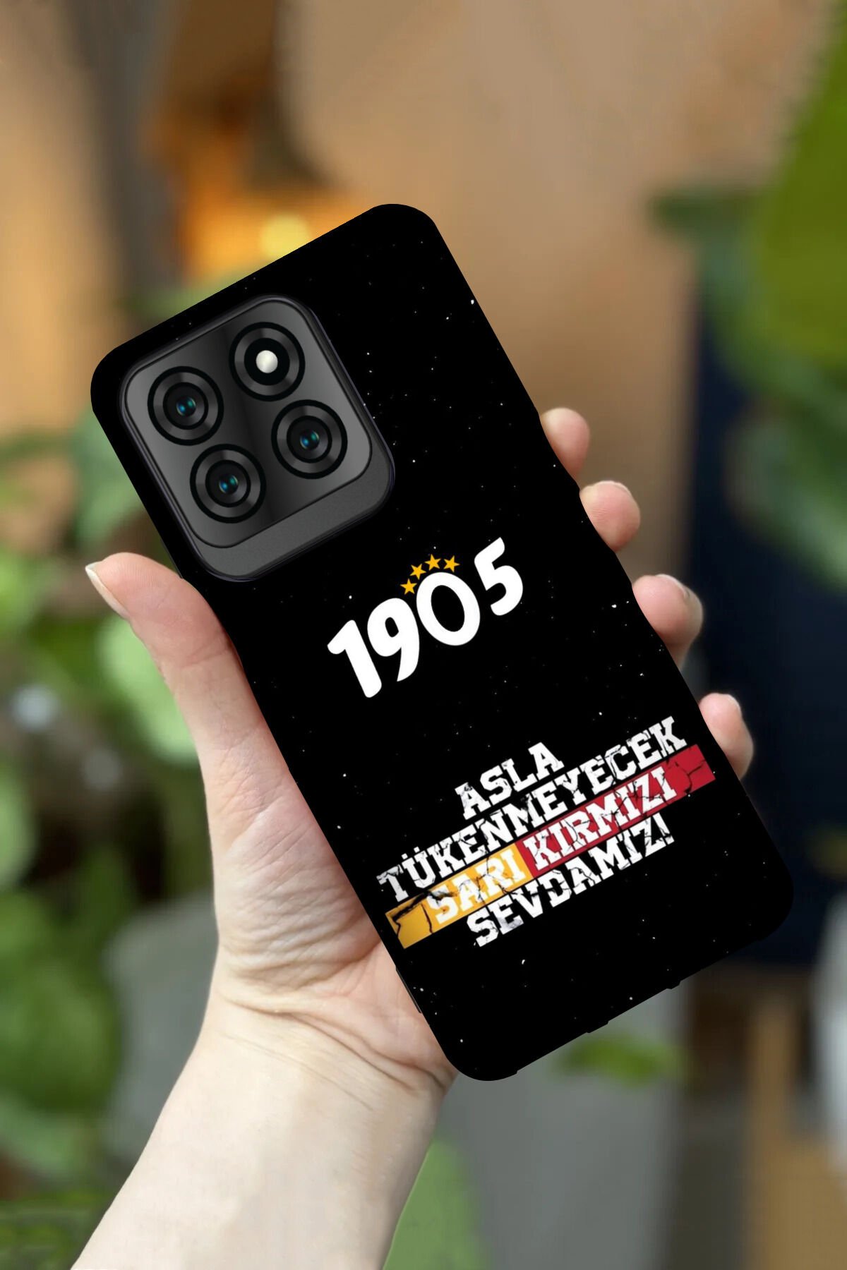 Reeder S71 Uyumlu Kamera Korumalı Futbol Takımı Desenli HD Baskılı Silikon Kılıf