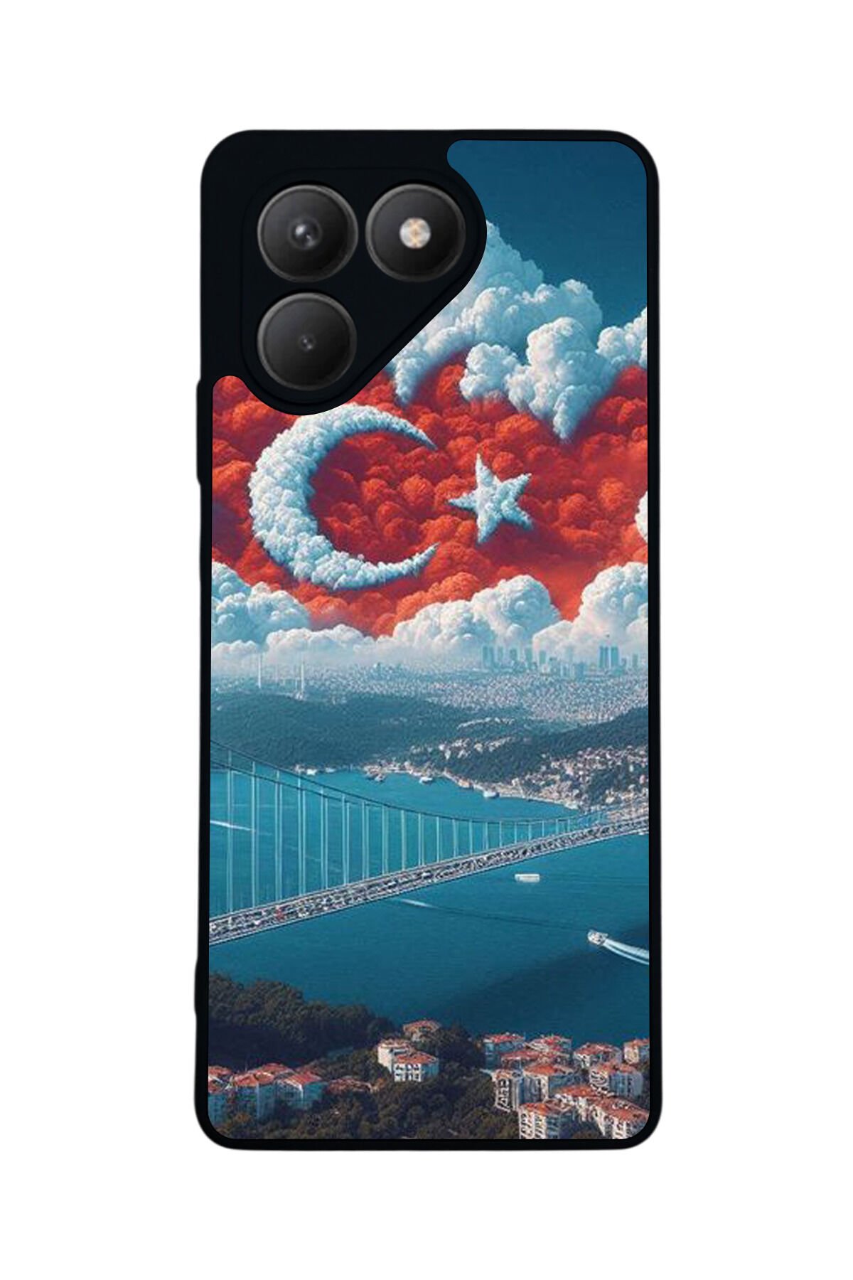 Tecno Pova 7 Mat Uyumlu Siyah Kılıf – Yumuşak Silikon, Koruyucu, Şok Emici Kapak
