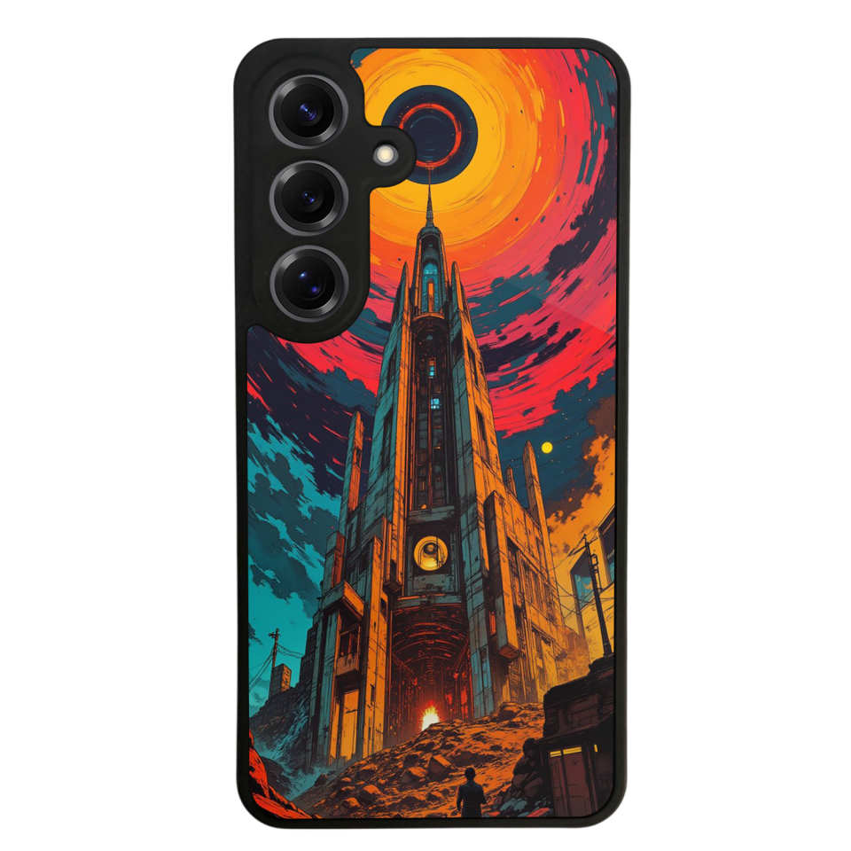 Samsung Galaxy S25 Uyumlu Abstract Tasarımlı Glossy Premium Kılıf