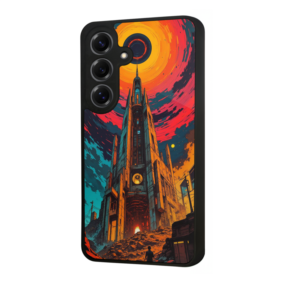 Samsung Galaxy S25 Uyumlu Abstract Tasarımlı Glossy Premium Kılıf