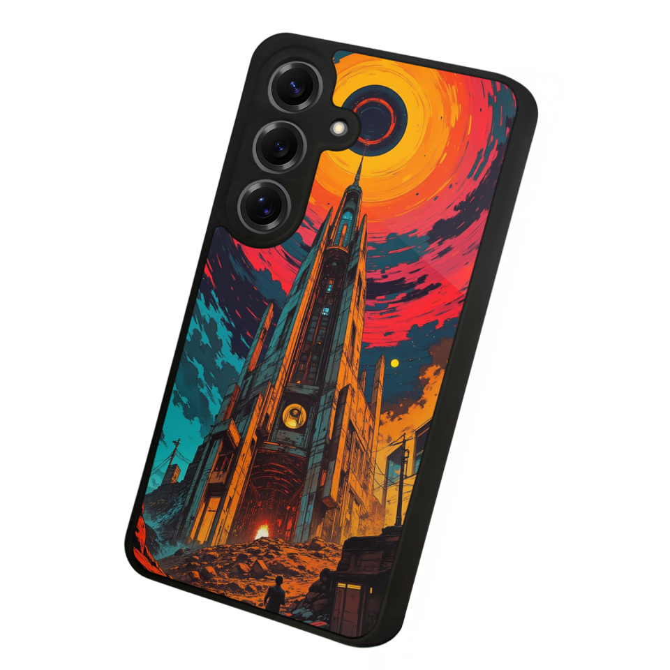 Samsung Galaxy S25 Uyumlu Abstract Tasarımlı Glossy Premium Kılıf