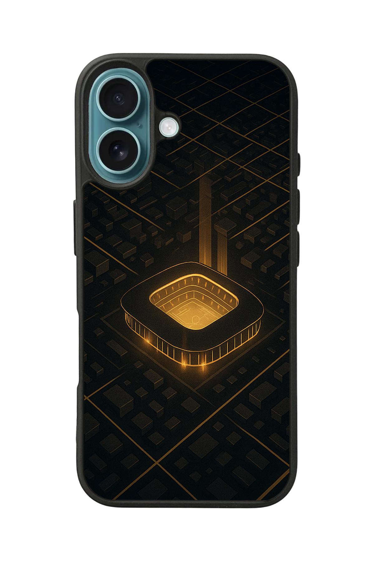 iPhone 16 Plus Uyumlu Aslan Tasarımlı Glossy Premium Kılıf