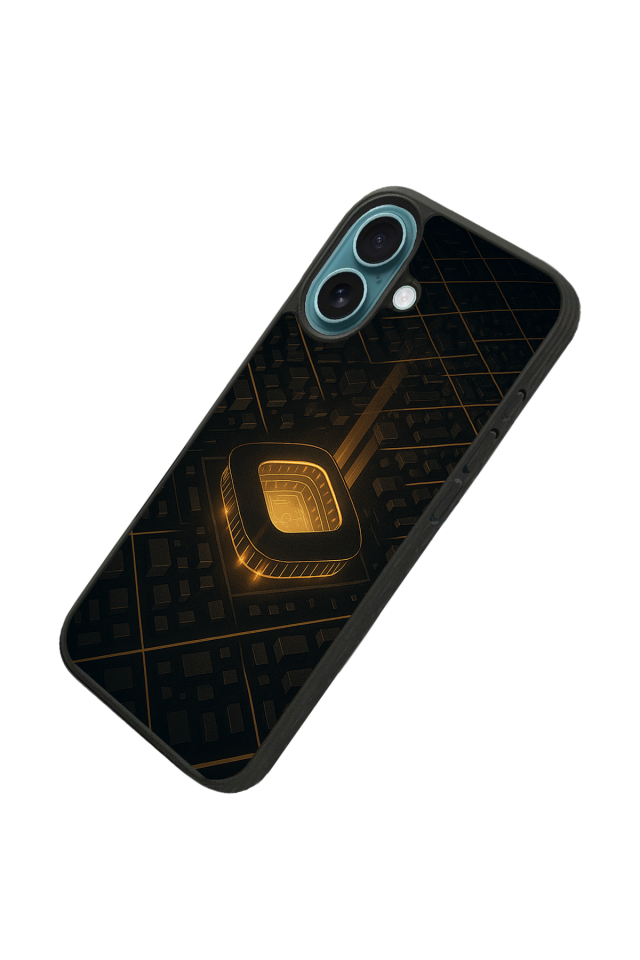 iPhone 16 Plus Uyumlu Aslan Tasarımlı Glossy Premium Kılıf